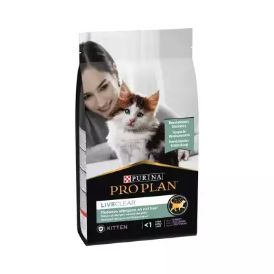 LiveClear Kitten Hindi Etli Alerjen Azaltan Yavru Kedi Maması 1,4 Kg