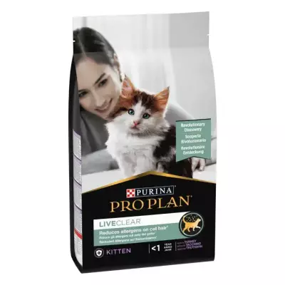 LiveClear Kitten Hindi Etli Alerjen Azaltan Yavru Kedi Maması 1,4 Kg