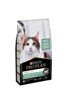 LiveClear Sterilised Hindi Etli Alerjen Azaltan Kısır Kedi Maması 7 Kg