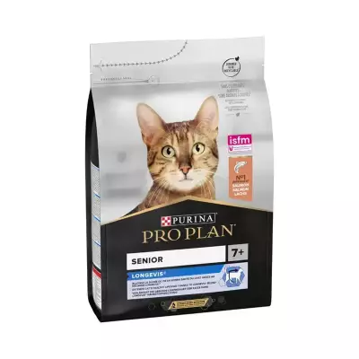 7+ Longevis Senior Somonlu Yaşlı Kedi Maması 3 Kg