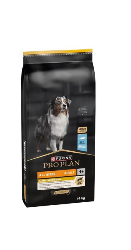 Light Sterilised Okyanus Balıklı Kısır ve Kilolu Köpek Maması 14 Kg - 1